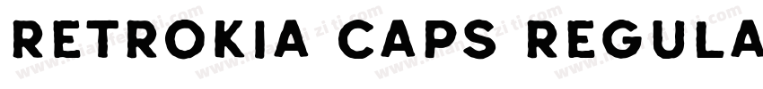 Retrokia Caps Regula字体转换